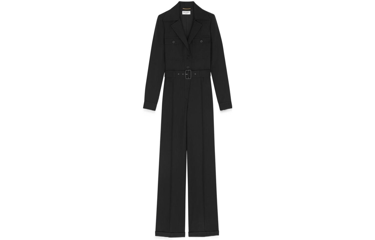 

Комбинезон женский черный Saint Laurent
