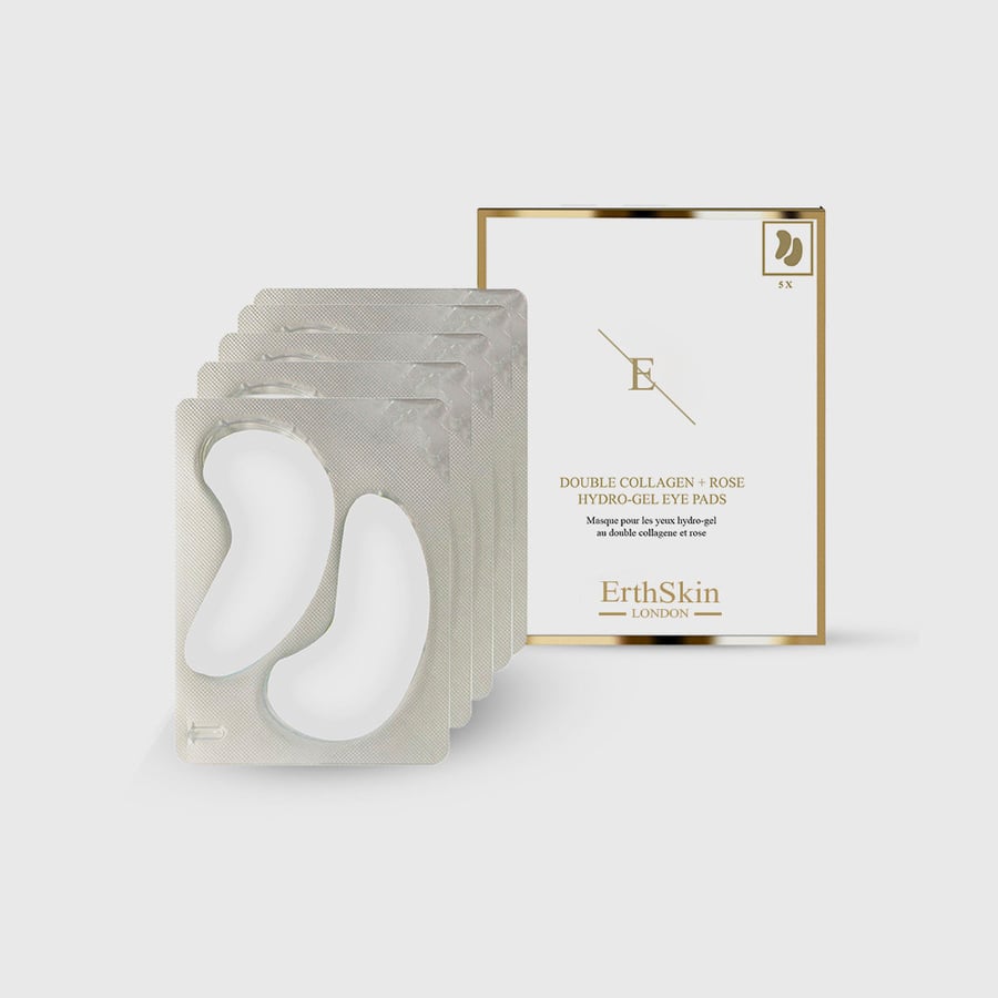 

ErthSkin London, Двойные коллагеновые подводки для глаз с розой, 5x2 шт.