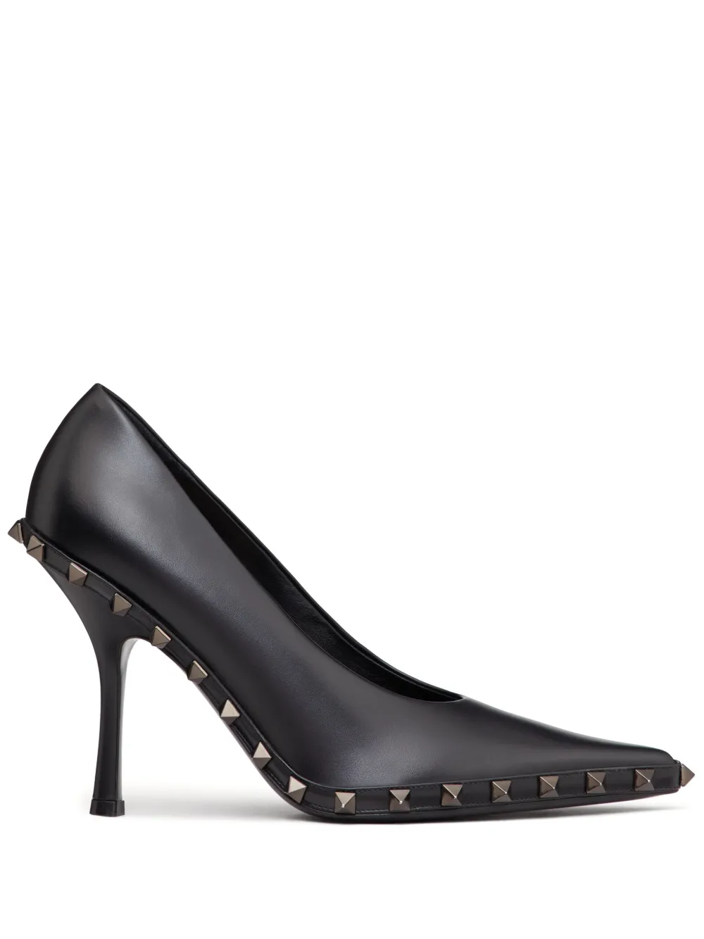 Туфли Rockstud 100 VALENTINO GARAVANI, черный