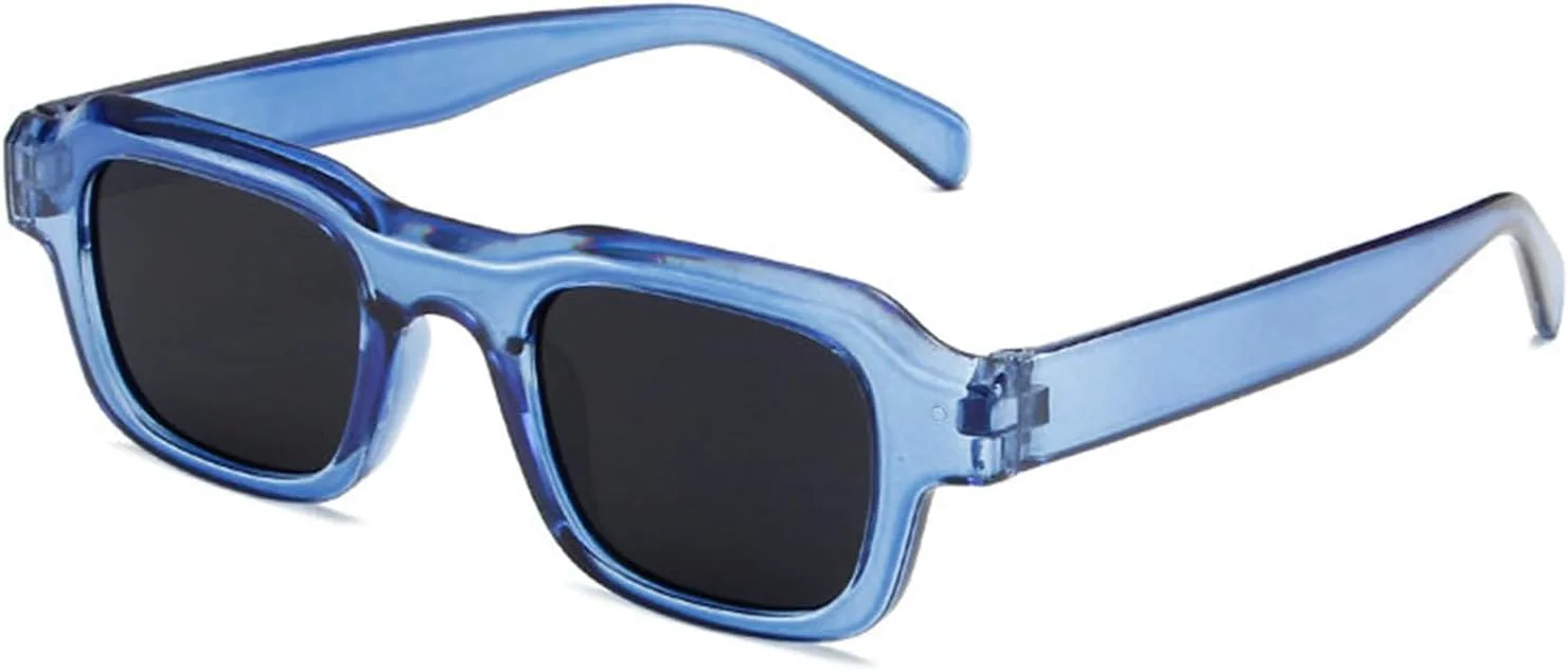 

Солнцезащитные очки Willochra прямоугольной формы для женщин и мужчин, массивные квадратные солнцезащитные очки в стиле ретро 90-х, защита UV400, цвет F27, C4