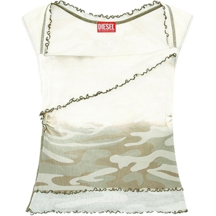 

DIESEL Футболка-майка женская Multicolor