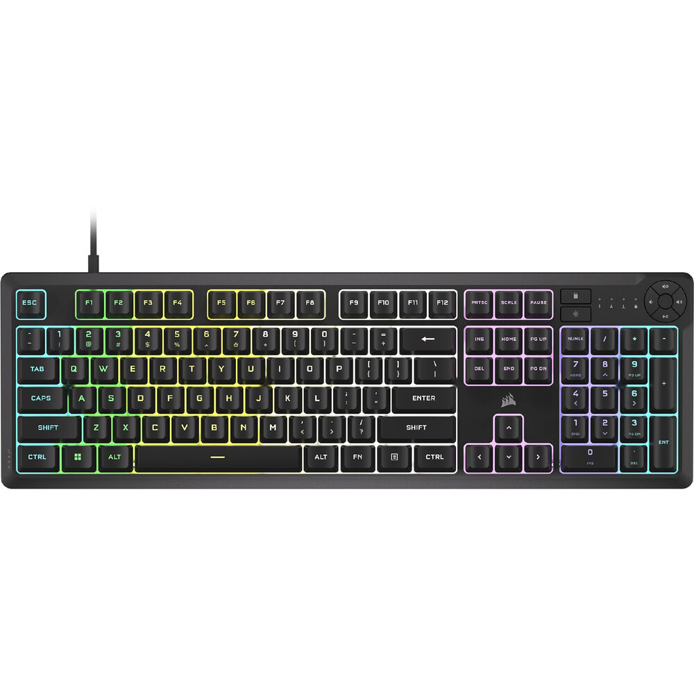 

Игровая клавиатура CORSAIR K55 CORE RGB (черная)