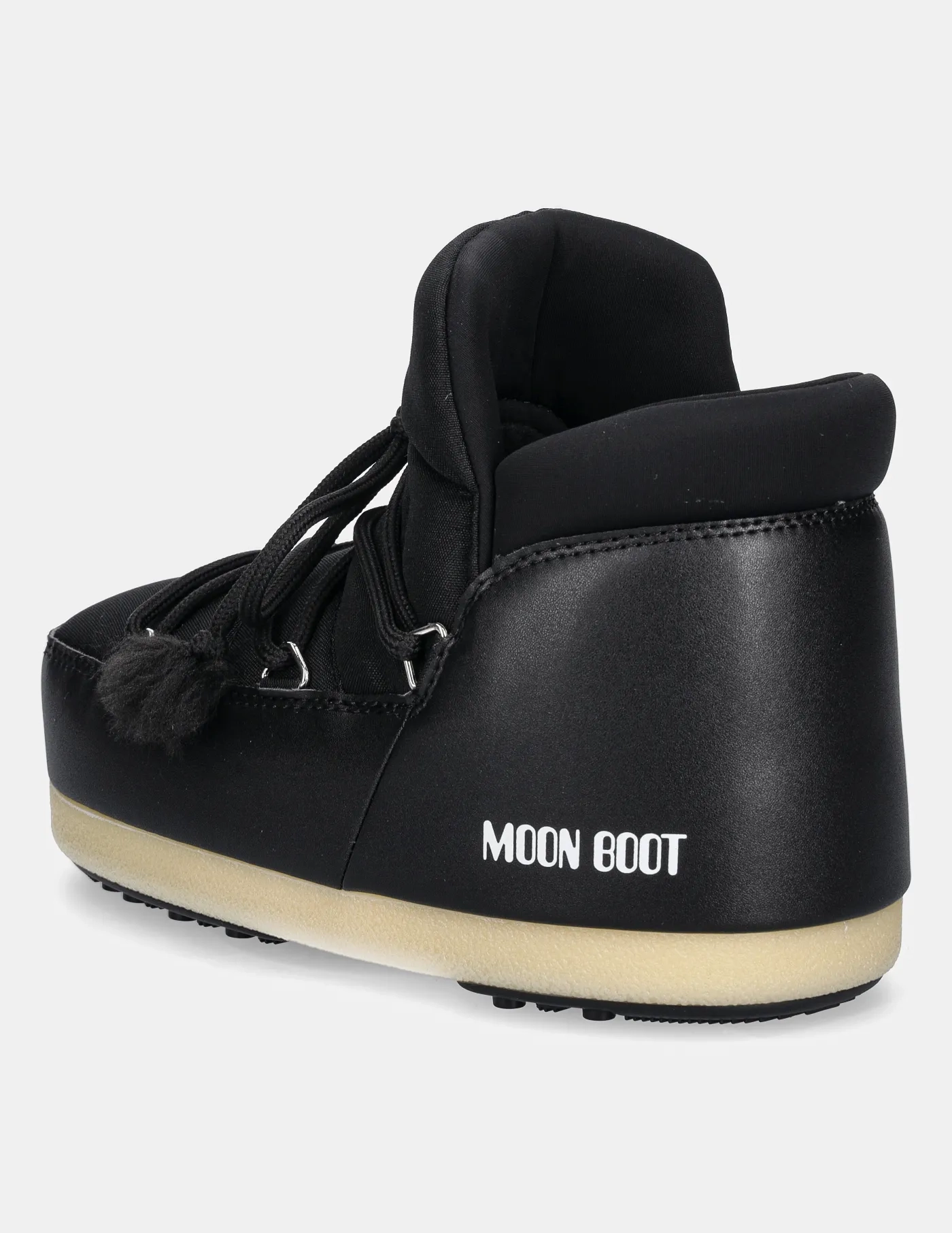 Зимние ботинки Moon Boot MB EVX PUMPS NYLON текстильные короткие, черный — фото 3