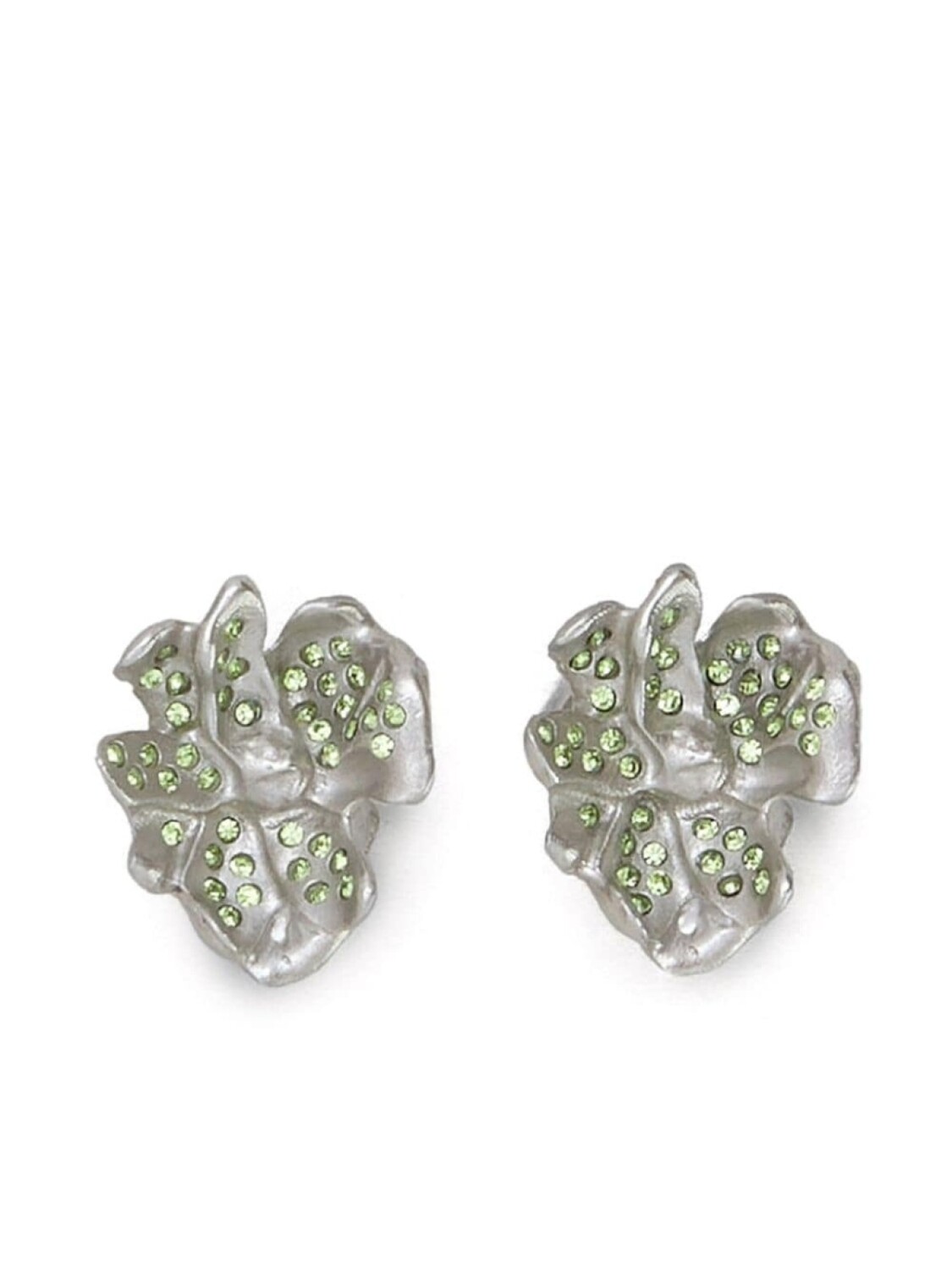 

Серьги с кристаллами Marni, зеленый