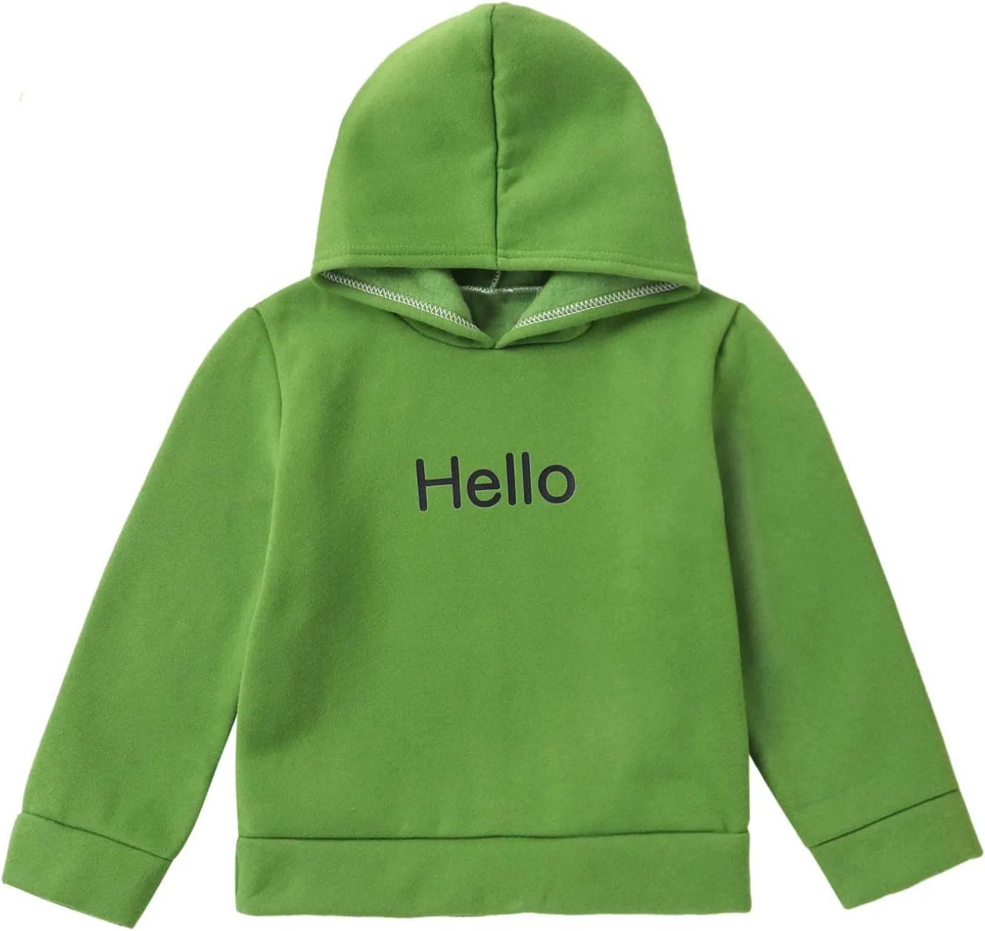 Детская худи с капюшоном YEAHDOR, набор из 1 шт, Green