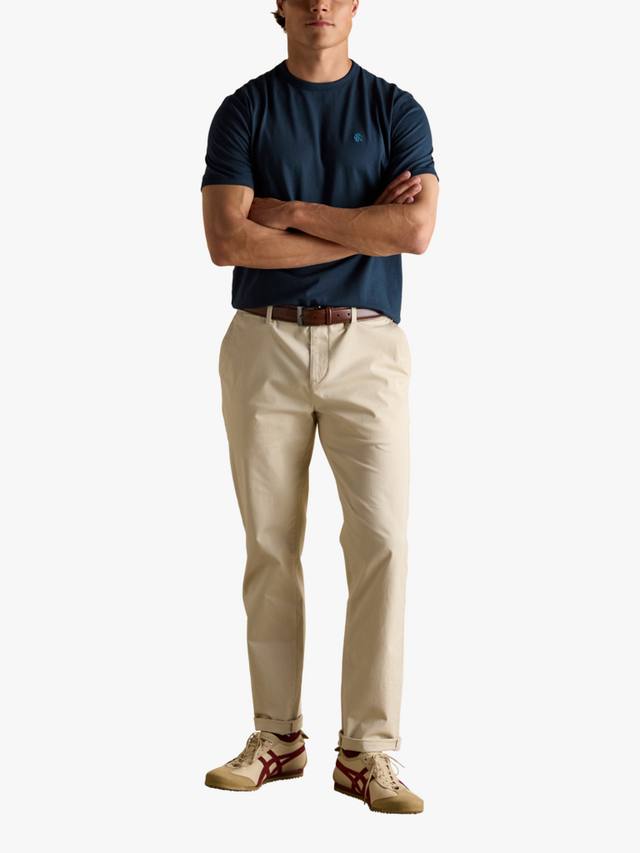 

Хлопковая футболка Regular Fit с коротким рукавом в стиле регби Joules, Navy