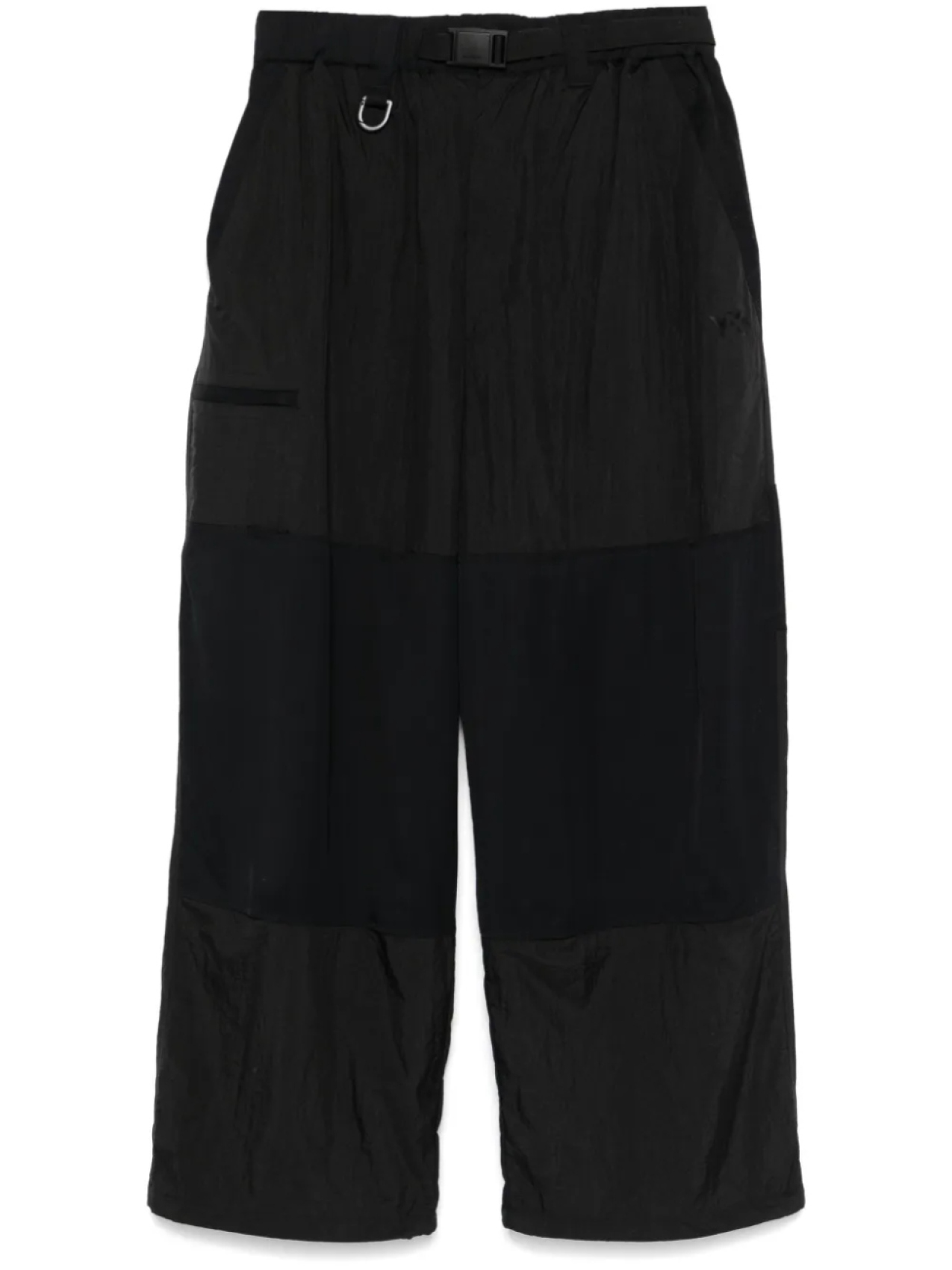 

Y-3 спортивные брюки широкого кроя с логотипом, черный