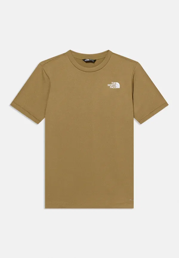 Футболка спортивная The North Face Teen New Tee, цвет кедр — фото 3