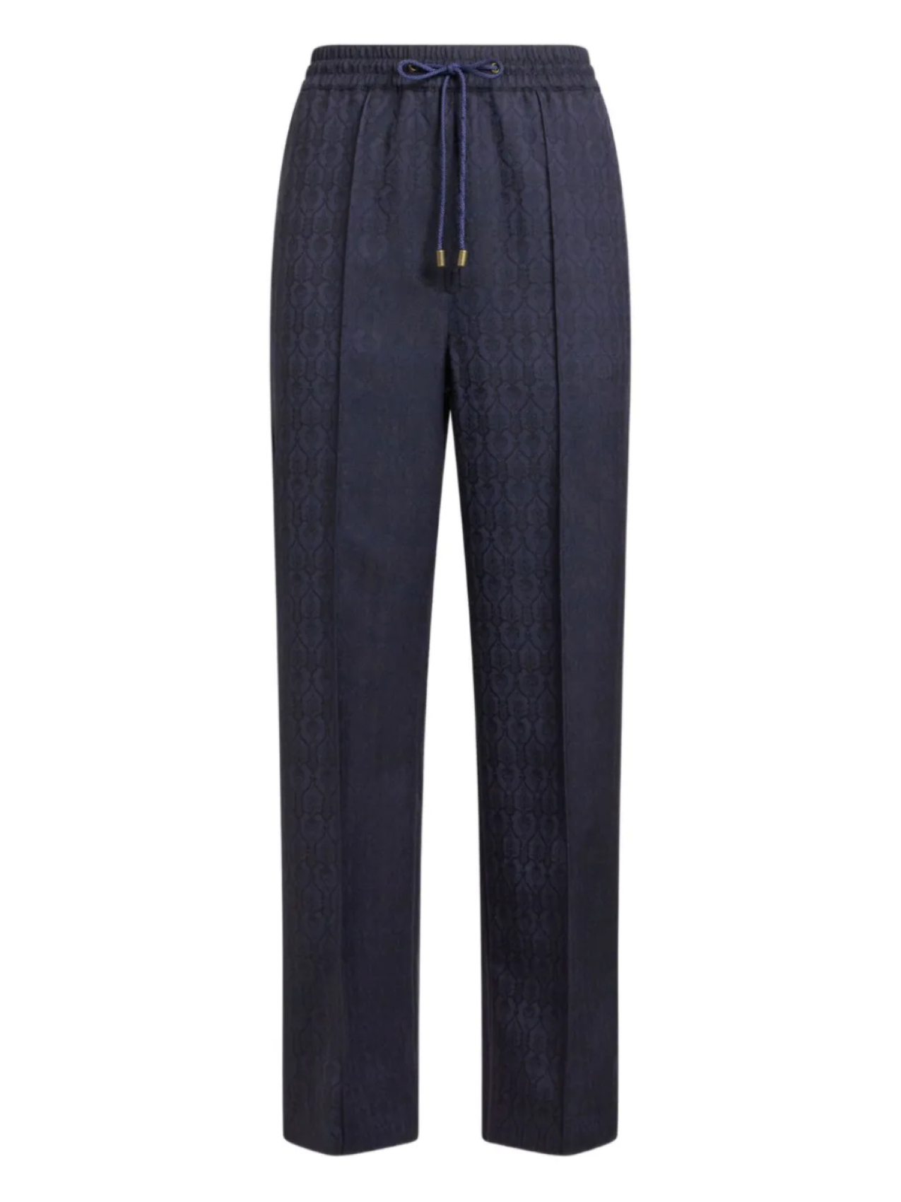 

ETRO жаккардовые брюки с кулиской, синий