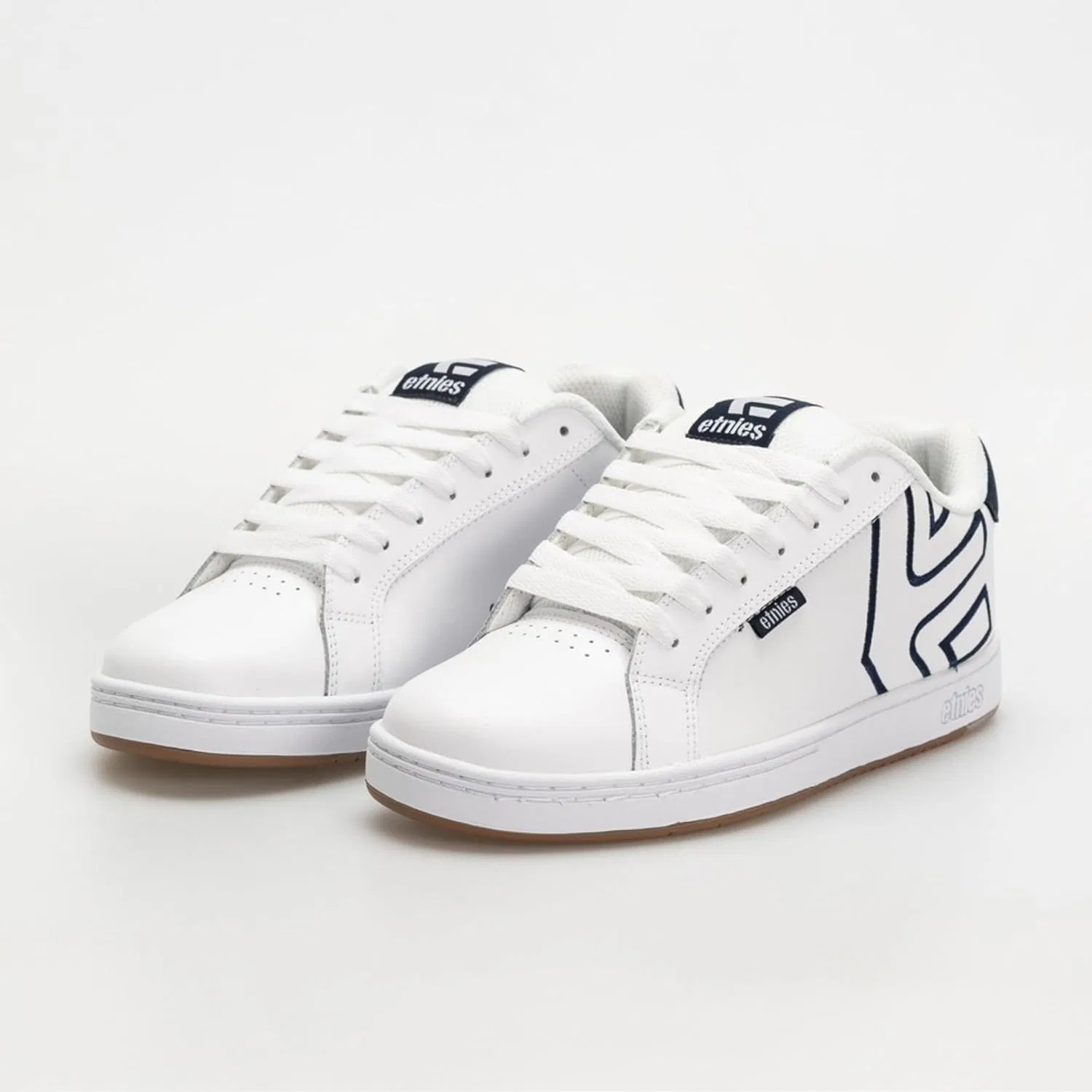 Кроссовки для скейтбординга Etnies Fader, белый/белый/темно-синий — фото 3