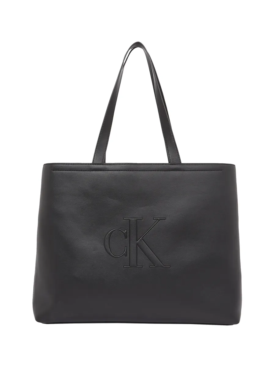 

Сумка Calvin Klein Jeans "SCULPTED SLIM TOTE34 DEBOSS", черный