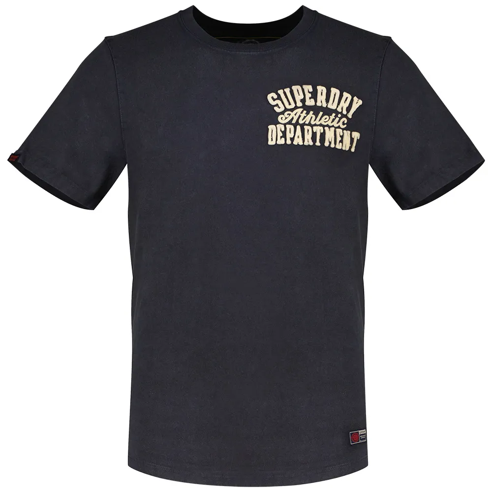

Футболка с коротким рукавом Superdry Vintage Athletic, черный