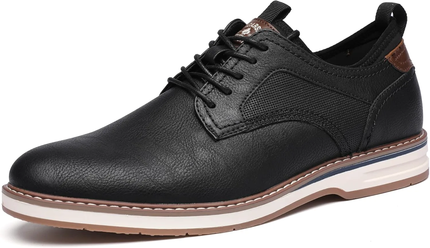 

Мужские туфли DECARSDZ, повседневные оксфорды, деловые и официальные туфли, подходят для работы, общественных мероприятий, свадьб и путешествий, черный