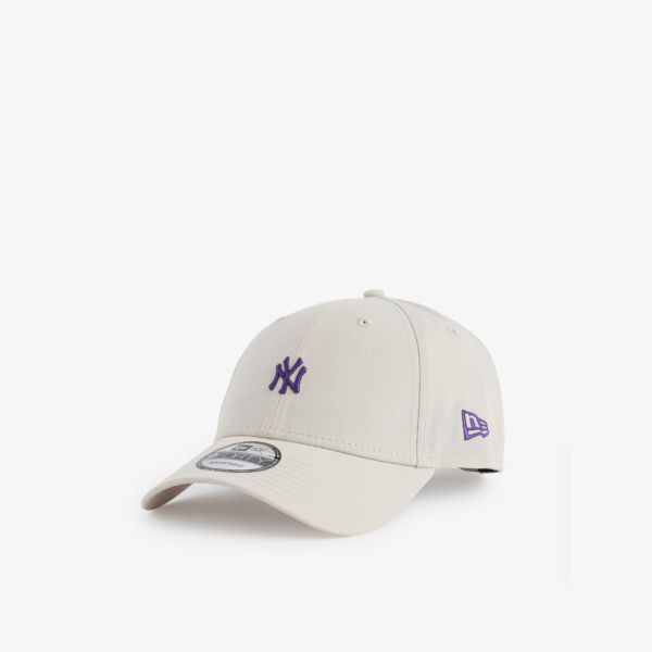 

Кепка 9Forty mini logo new york yankees из переработанного полиэстера New Era, бежевый