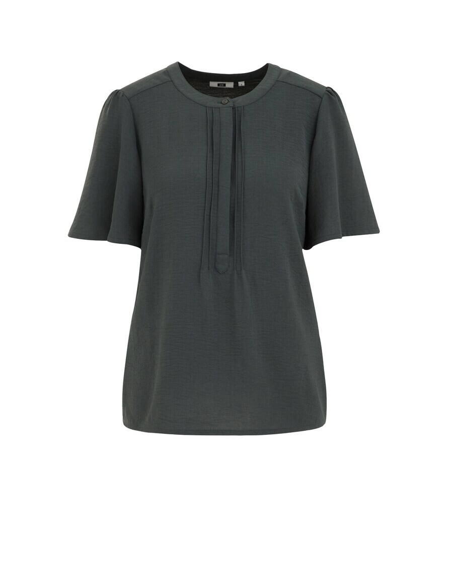 

Блузка с коротким рукавом WE Fashion Blouse, темно-серый