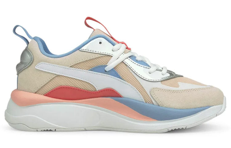 Беговые кроссовки (WMNS) PUMA RS-Curve 'Aura - Shift Sand', красный — фото 2