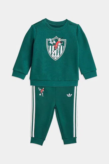 Детский комплект с Disney Adidas Originals, зеленый