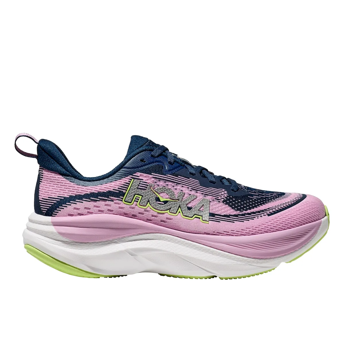 

Женские беговые кроссовки Skyflow Hoka, розовый/темно-синий