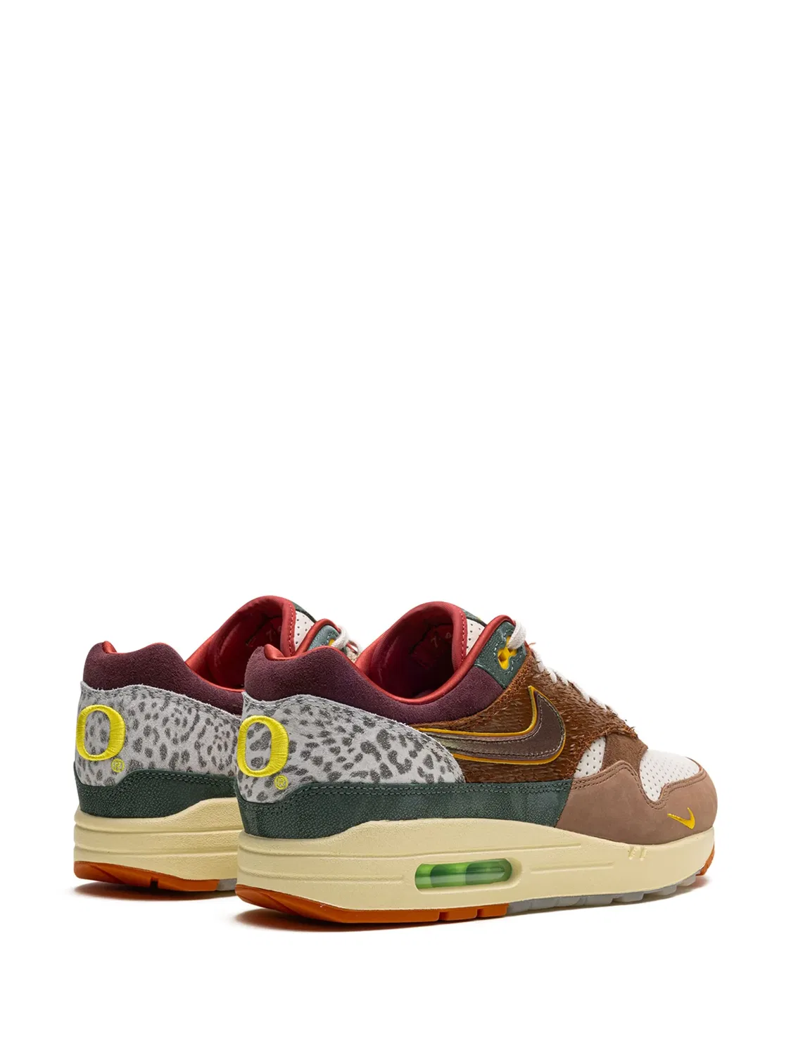 Кроссовки Air Max 1 '87 Luxe University of Oregon PE 2024 Nike, коричневый — фото 3
