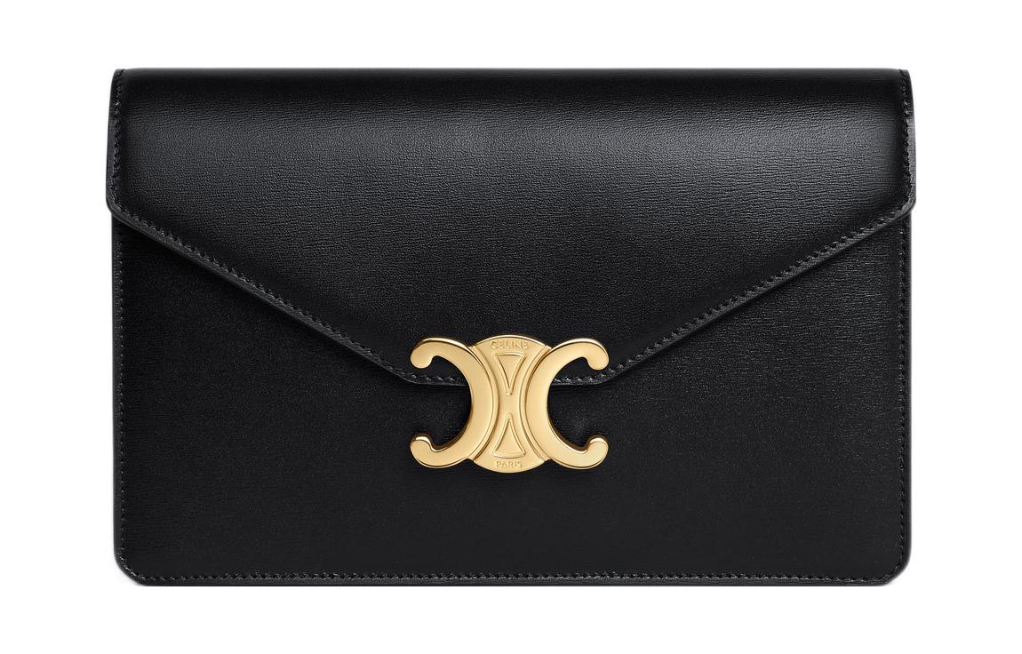 

CELINE Сумка через плечо Triomphe Shiny Calfskin