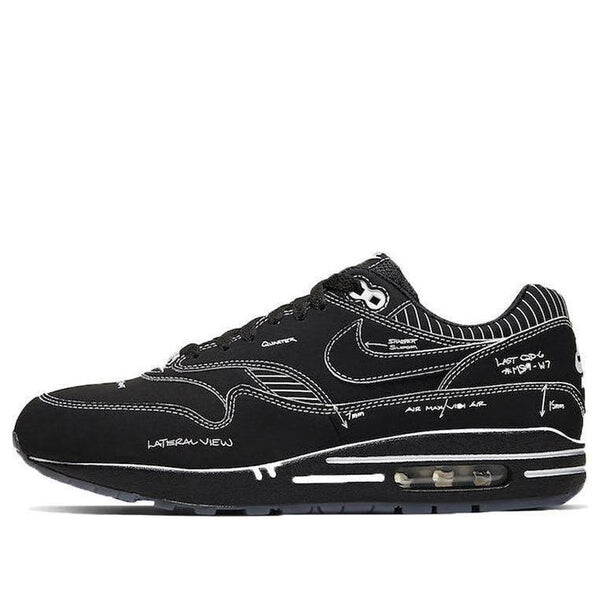 

Кроссовки air max 1 'sketch to shelf - black' Nike, черный