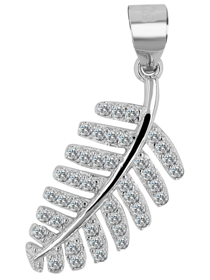 

Adeliás Женский кулон из серебра 925 пробы с кубическим цирконием в серебряной оправе