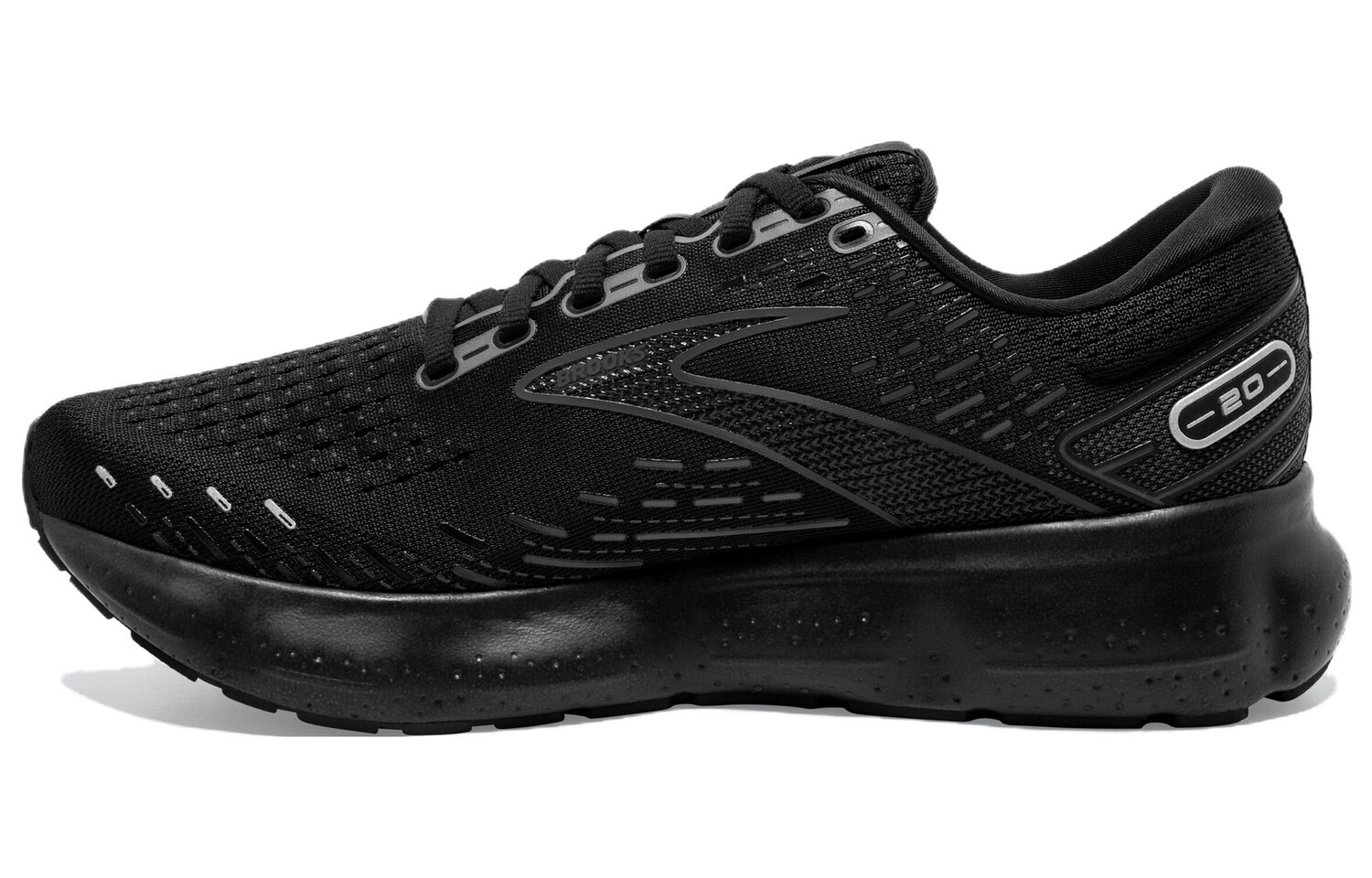 

Кроссовки Glycerin 20 мужские низкие черные Brooks