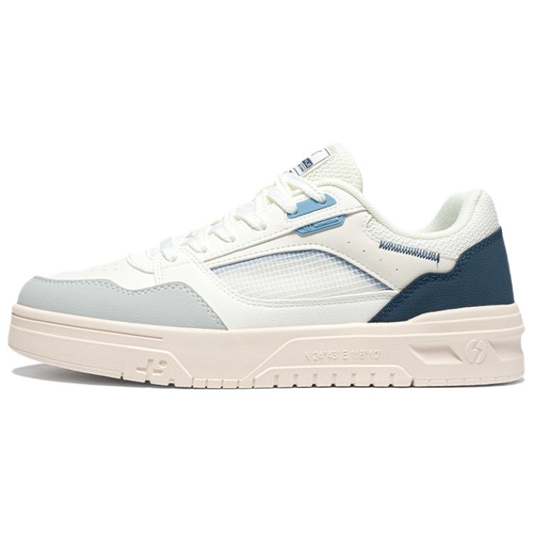 

361° Легкие и дышащие низкие кроссовки для скейтбординга, мужские, белые, синие