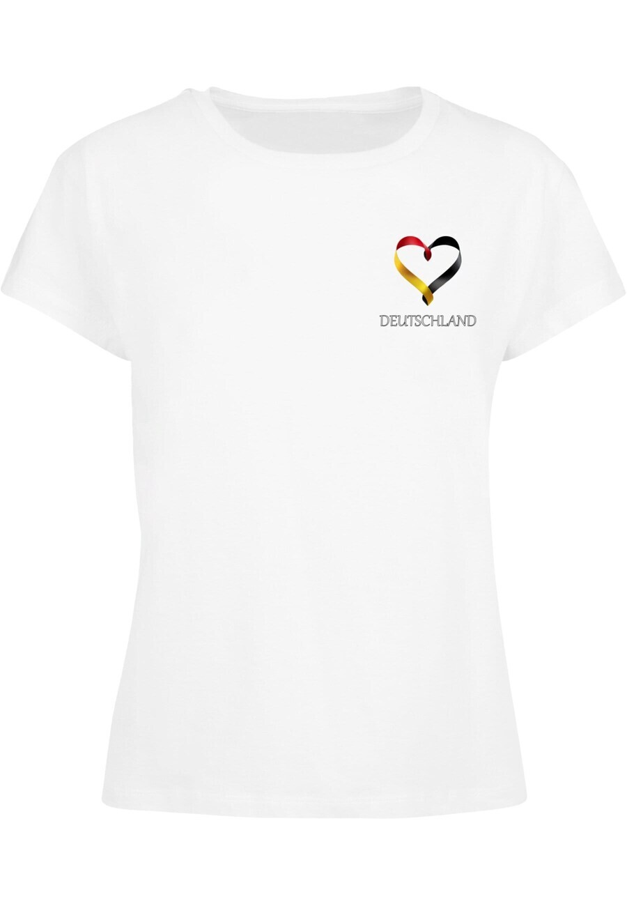 

Футболка Merchcode Shirt Football - Germany, белый