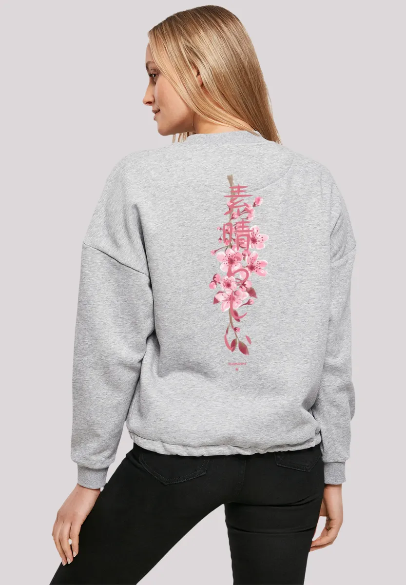 

Толстовка F4NT4STIC "Cherry Blossom Japan", принт, серый