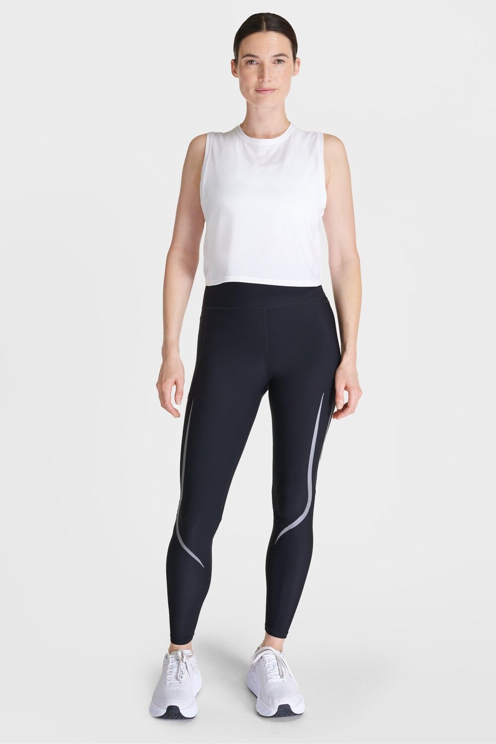 

Леггинсы для бега с подсветкой в условиях невесомости Sweaty Betty, черный