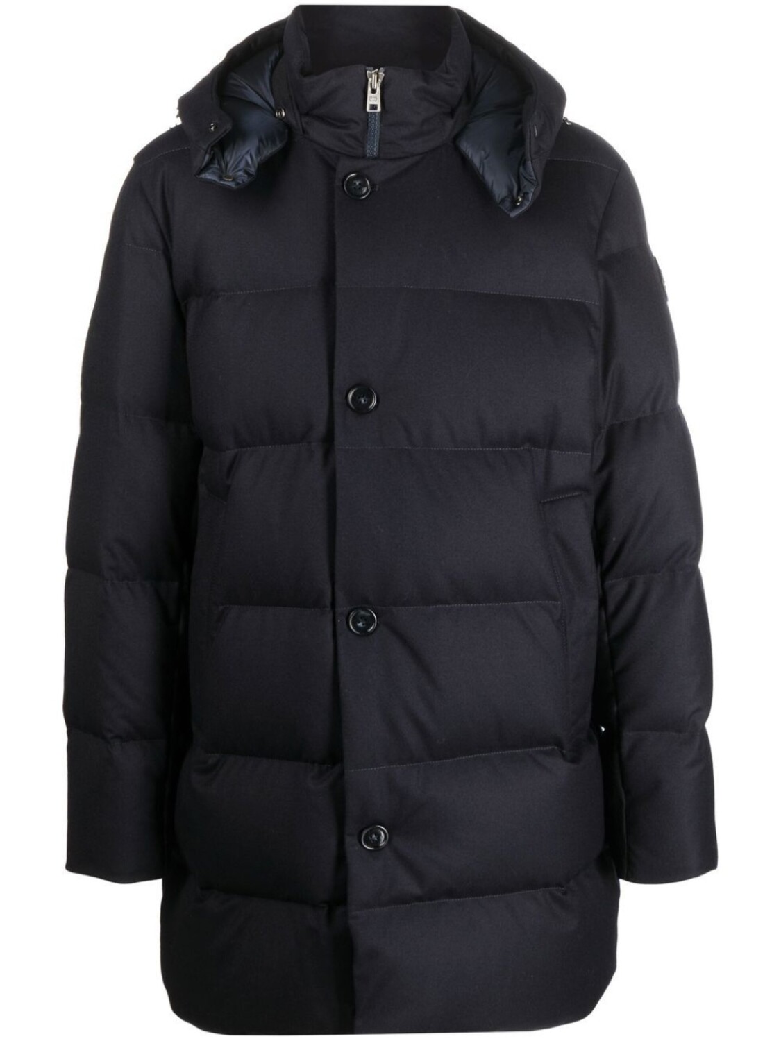 

Woolrich стеганая парка, синий
