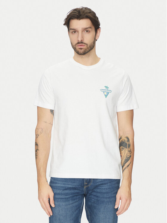 

Футболка обычного кроя M5GI55 K8FQ4 Guess Jeans, белый
