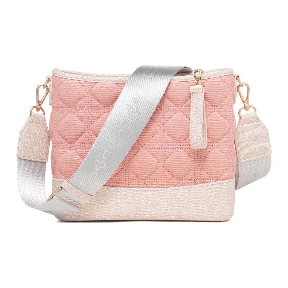 

CARLYN Искусственная кожа женская розовая сумка через плечо, Pink