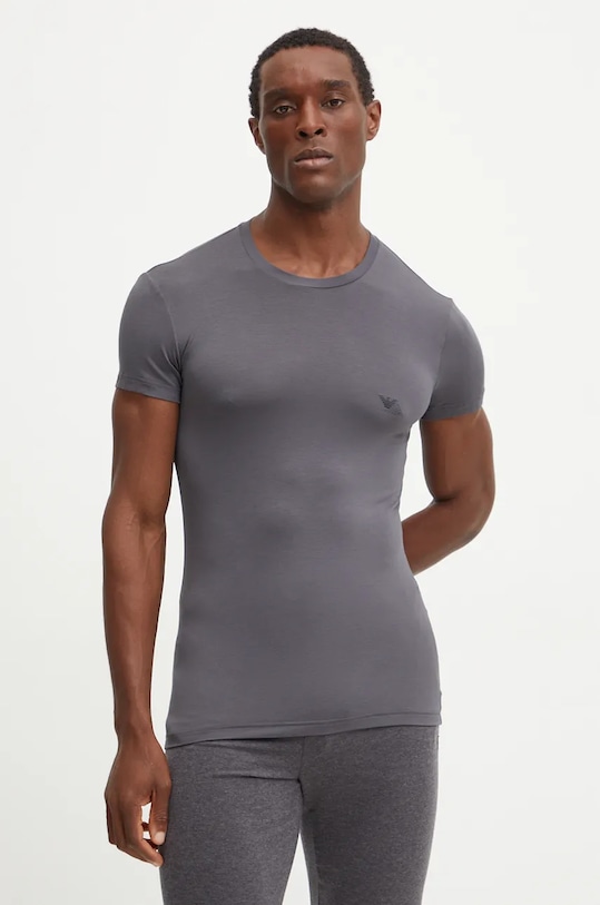 

Футболка Lounge 2 шт Emporio Armani Underwear, черный