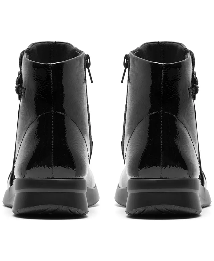 Коллекция женских ботильонов Ellowyn Deva на танкетке Clarks, черный — фото 3