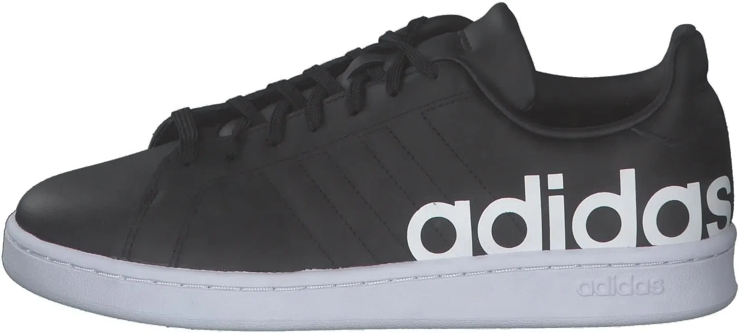 Мужские спортивные кроссовки Adidas Grand Court LTS, Core Black Core Black Ftwr White — фото 2