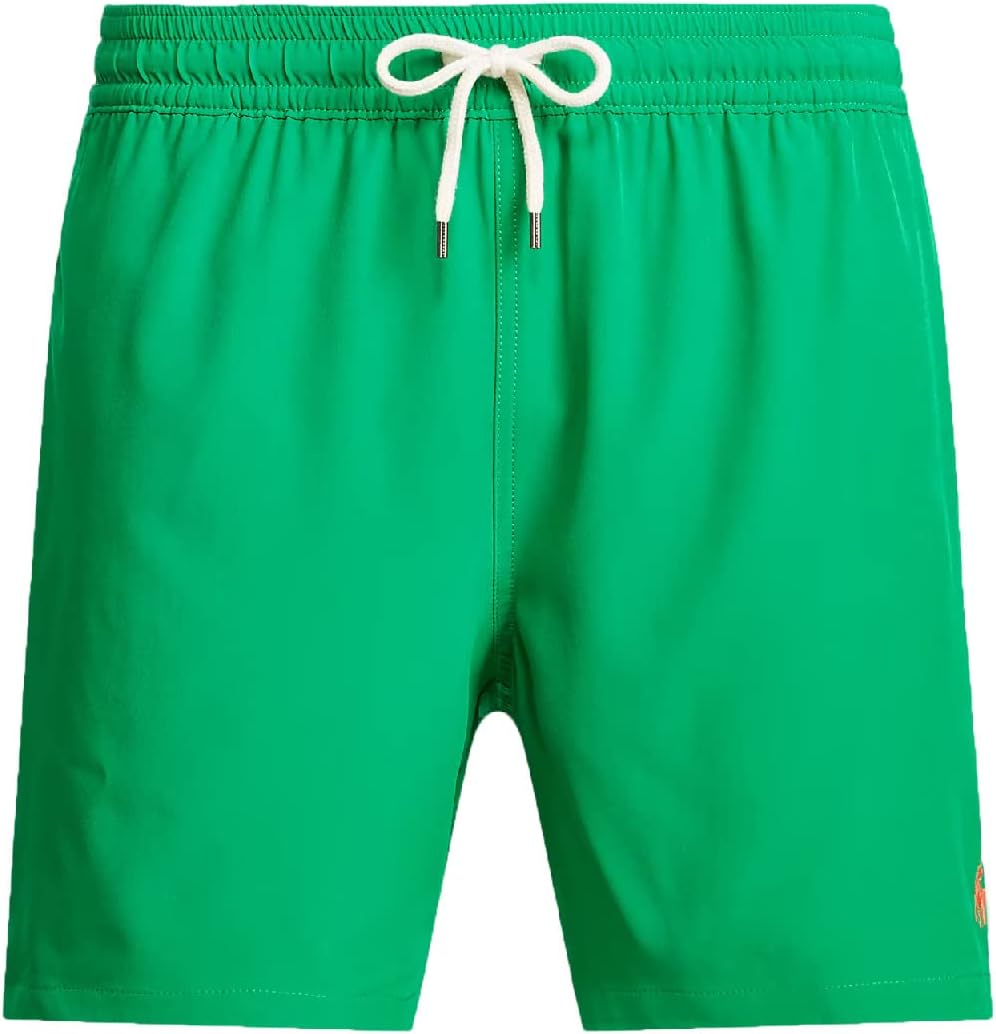 

Мужские однотонные шорты для плавания POLO RALPH LAUREN Traveler, Green