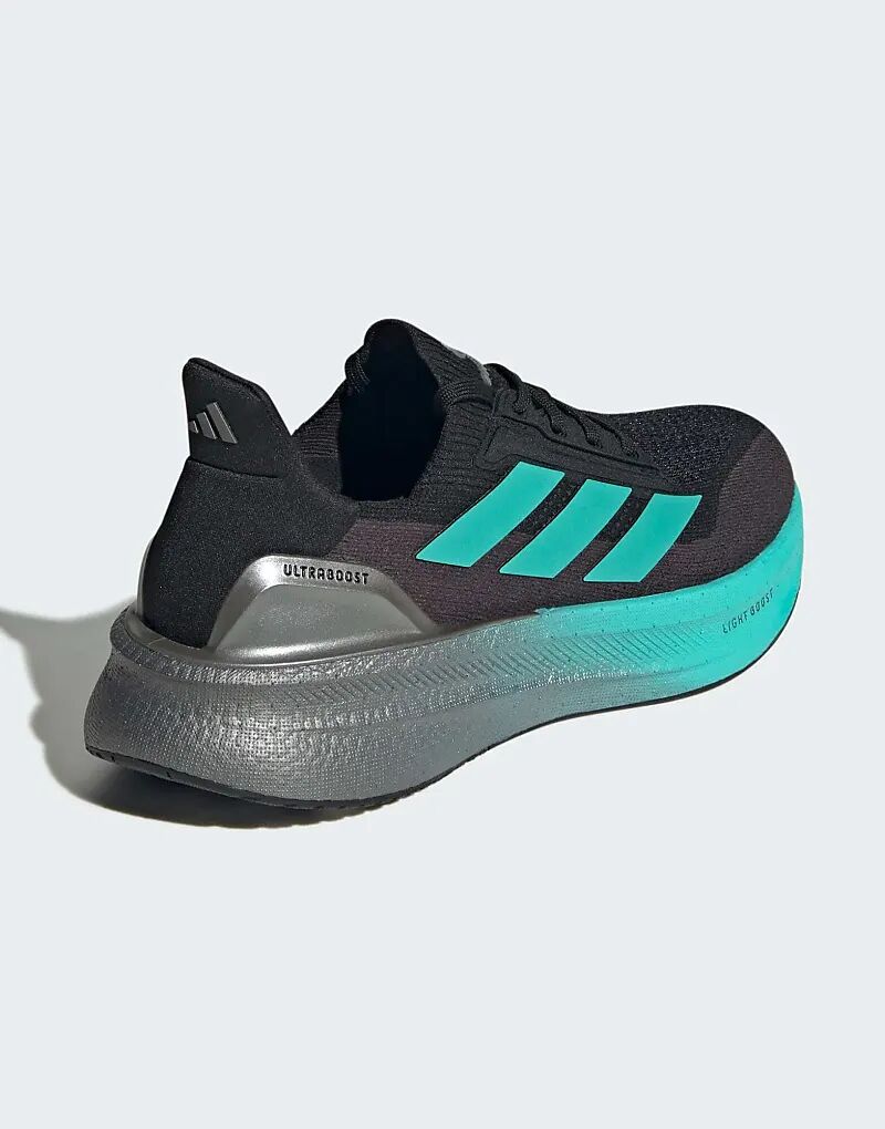 Кроссовки adidas performance Mercedes AMG Petronas F1 ultraboost 5x черного и мятного цветов — фото 2