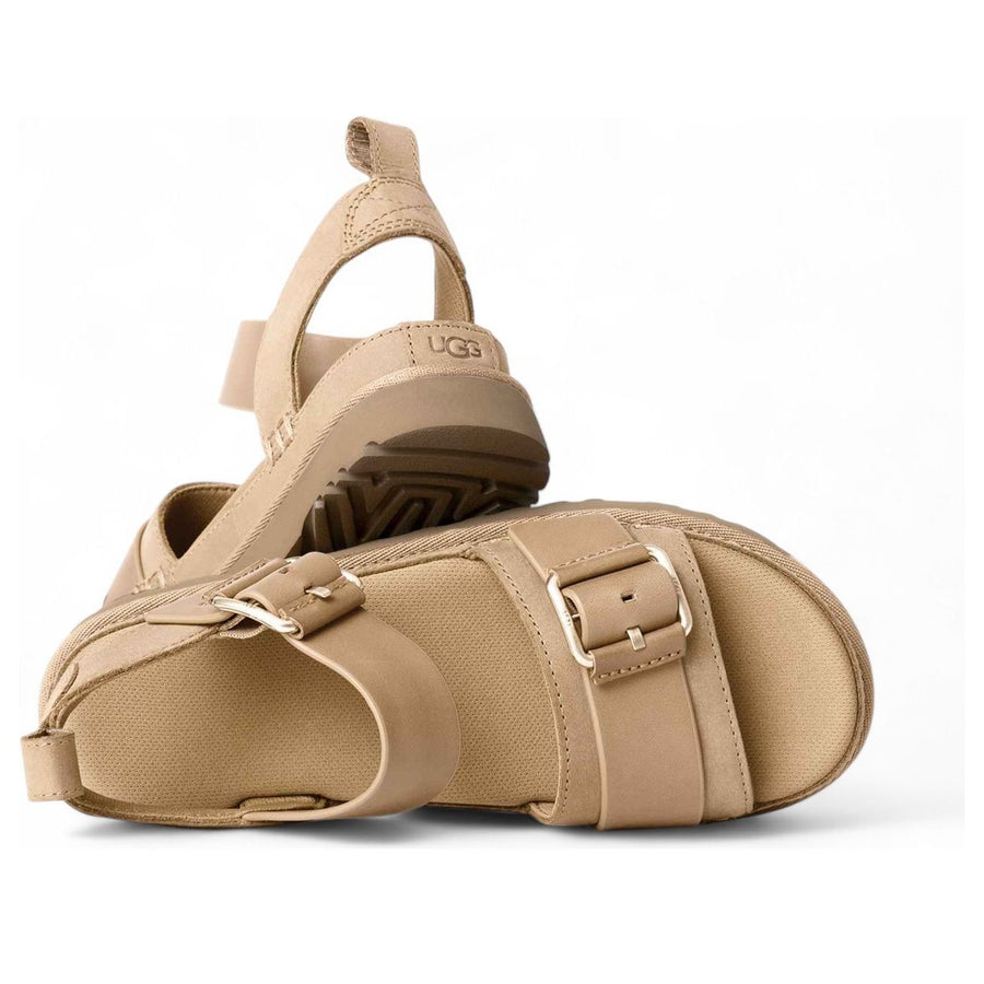 Сандалии (WMNS) UGG Goldenstar Villa Sandals 'Mustard Seed', желто-коричневый — фото 4