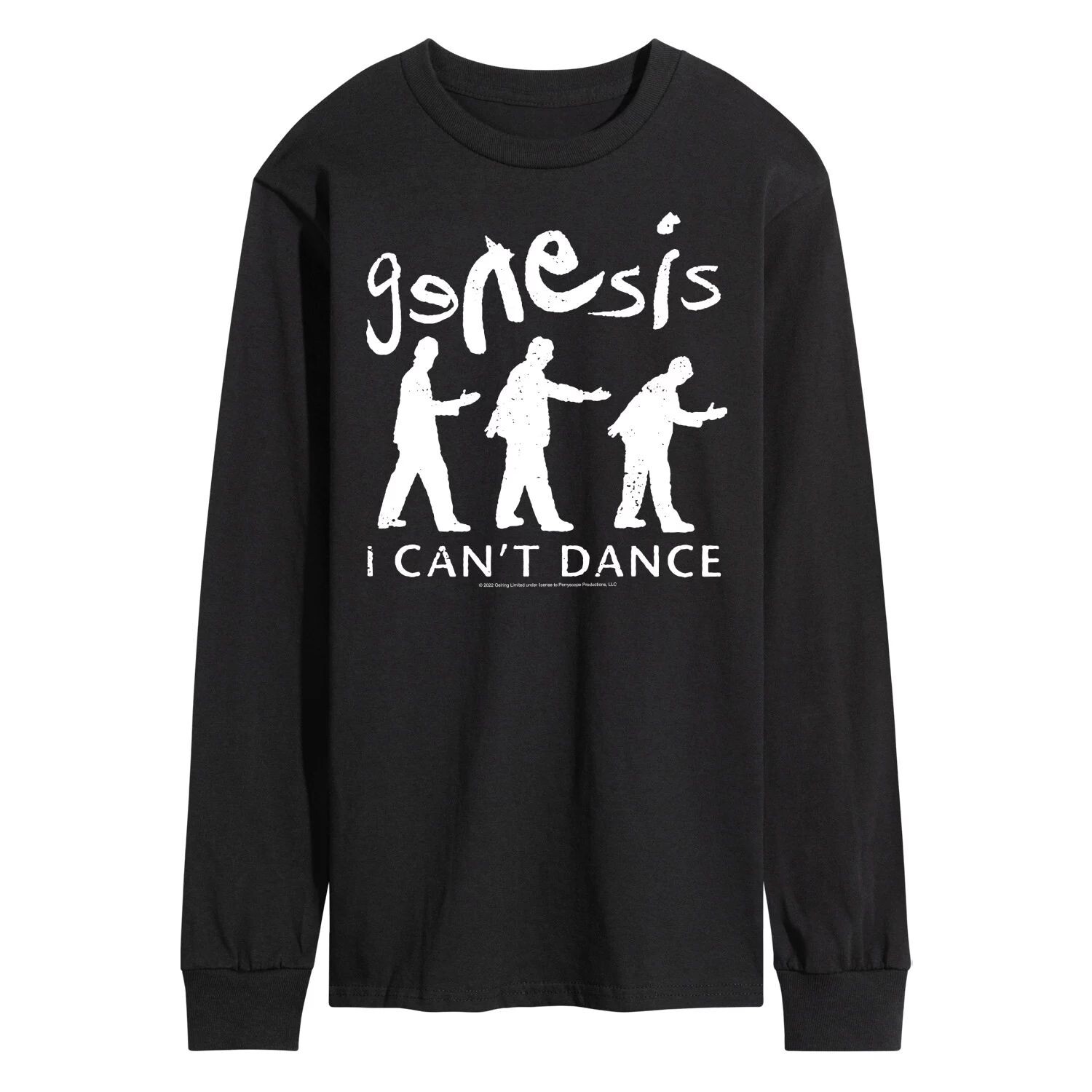 

Мужская футболка Genesis I Can't Dance с длинными рукавами Licensed Character