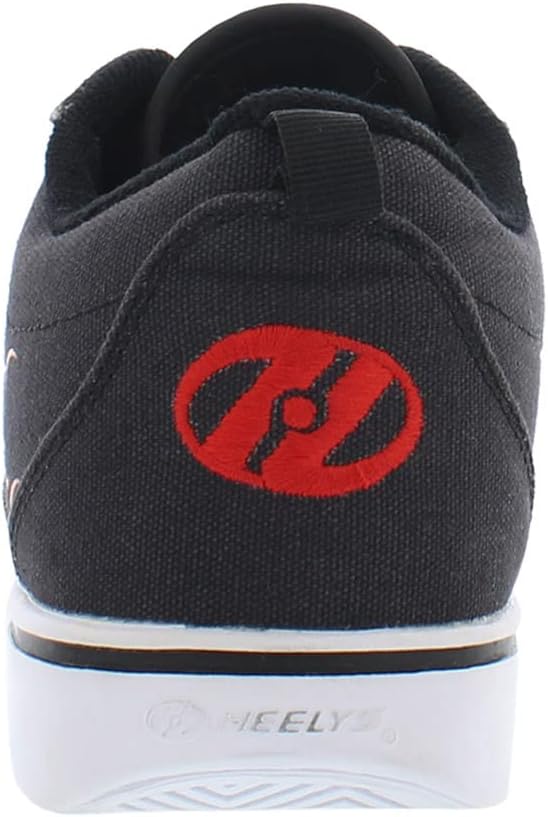 Детские роликовые кроссовки Heelys Pro 20 Prints (для малышей, детей постарше и взрослых), черный/красный — фото 4