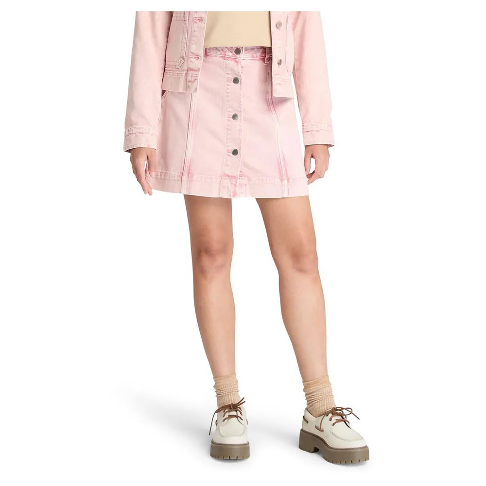

Юбка Timberland Refibra short, розовый