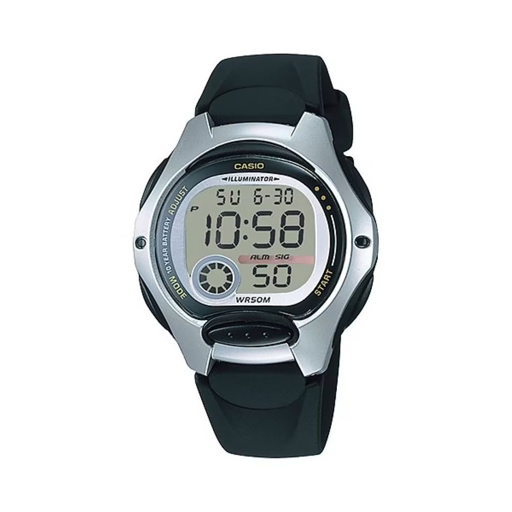 

Часы из черной смолы Casio
