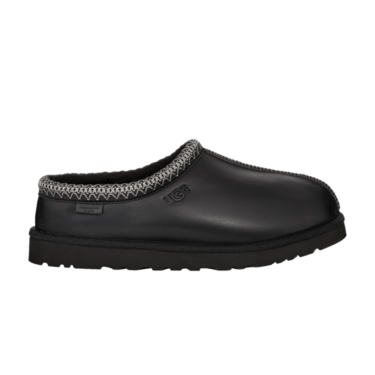 

Сандалии UGG Tasman Leather Regenerate Slipper 'Black', черный