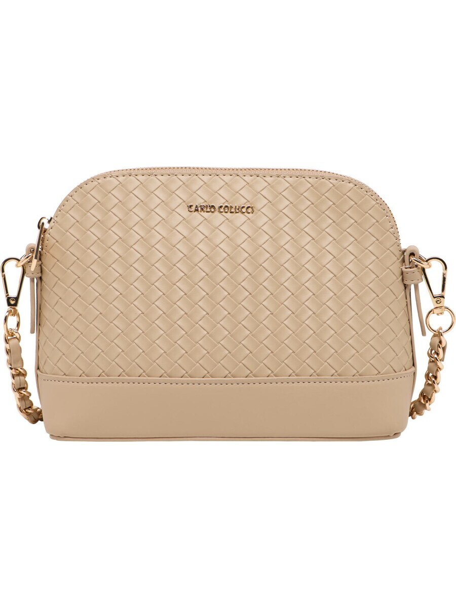 

Сумка через плечо Carlo Colucci Crossbody Bag, светло-бежевый