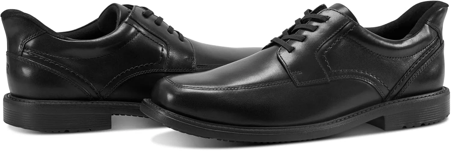 Мужские оксфорды Rockport Seaver, Black Leather — фото 4