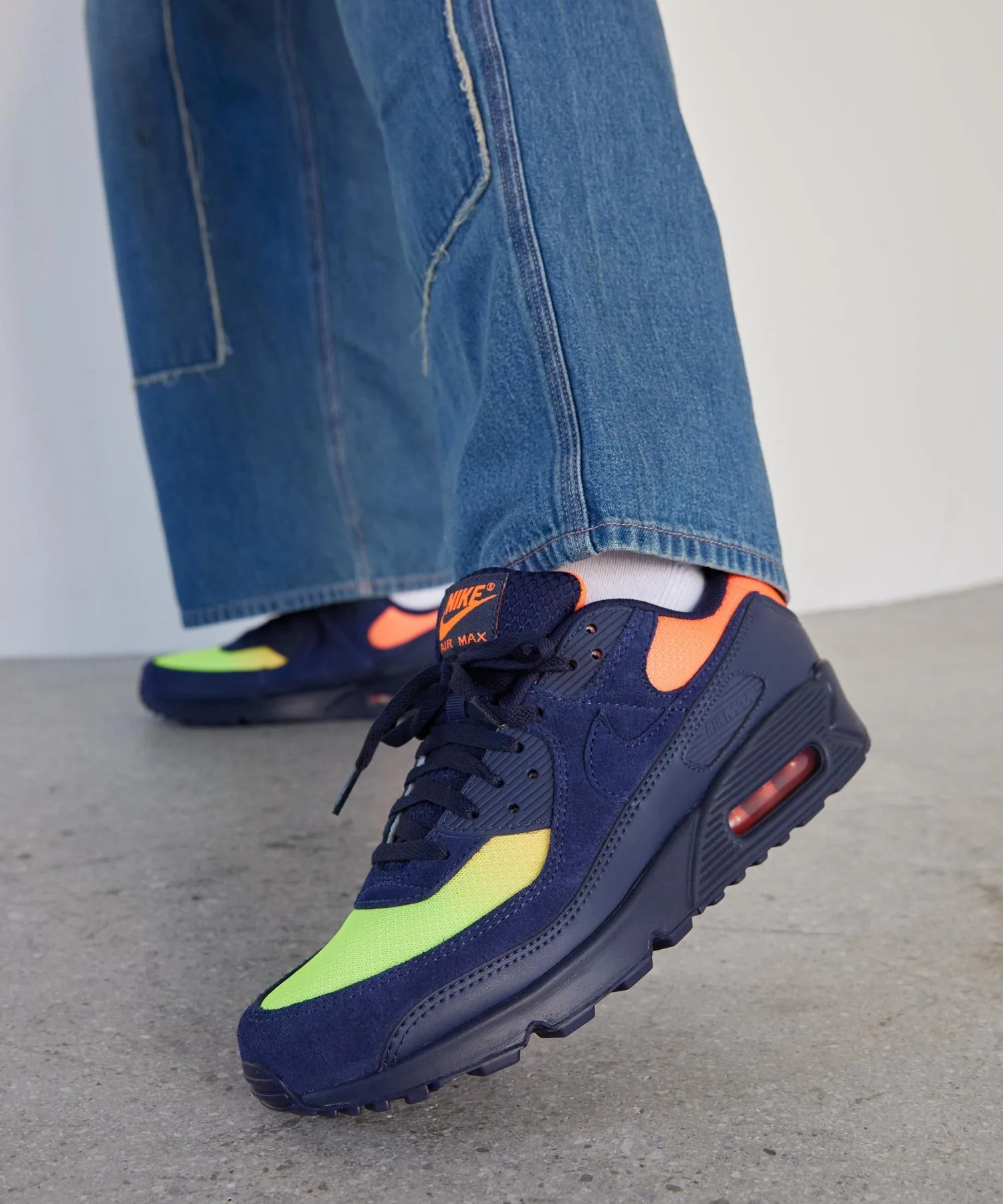 Мужские кроссовки Nike Air Max 90 DM0029-700 Lemon Venom желтые