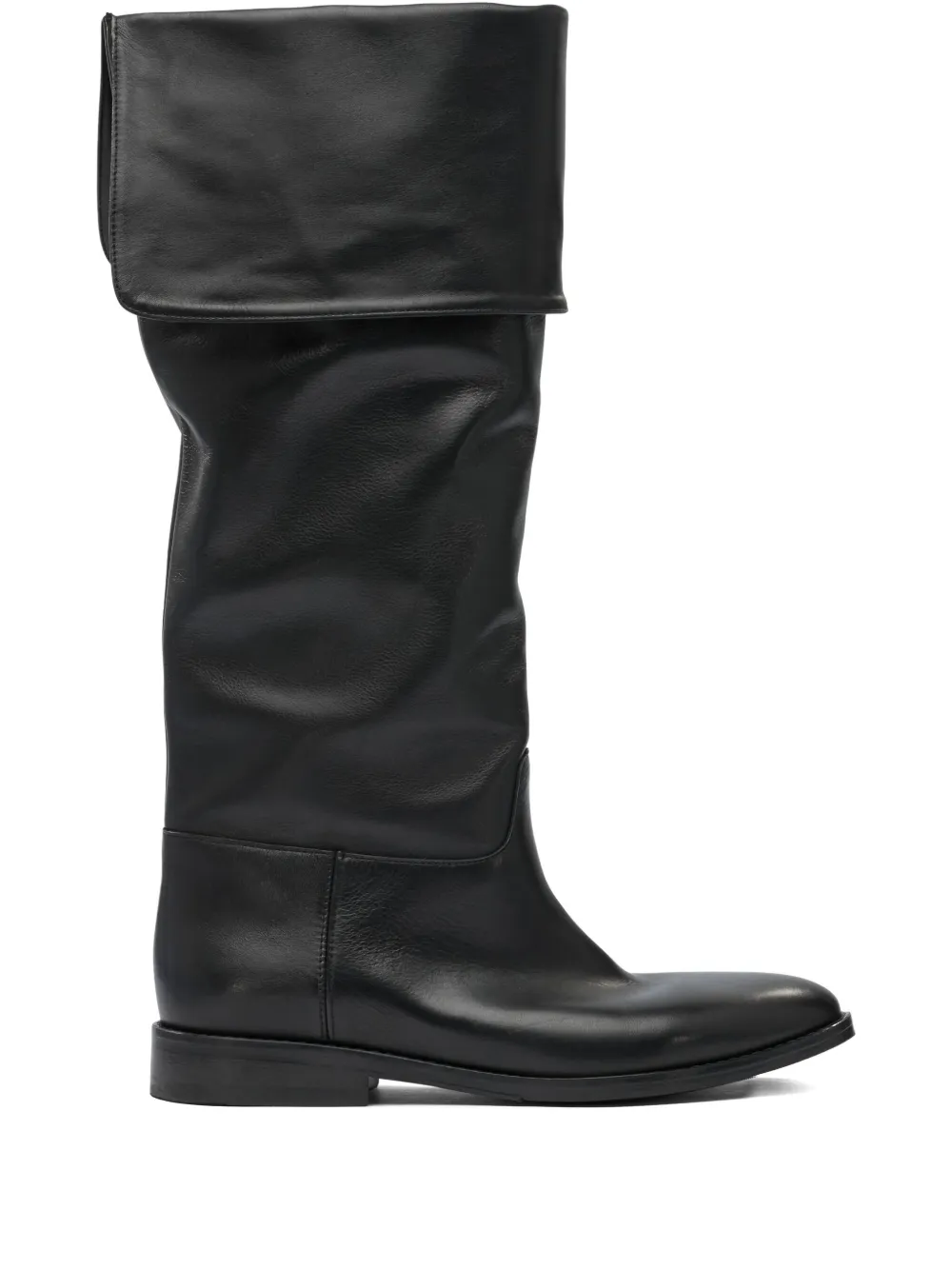 Кожаные сапоги strategia shoes, черный