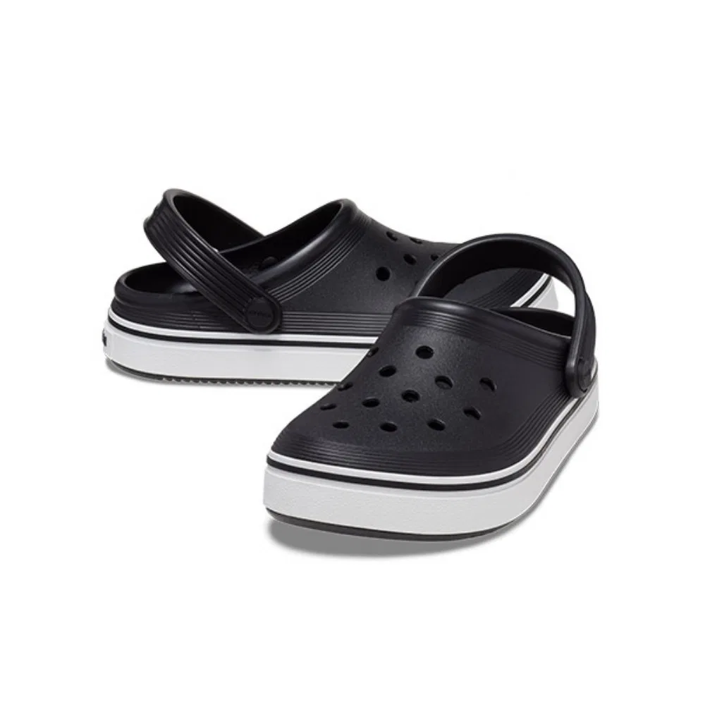 Детские чёрные клоги Off Court от Crocs — фото 4